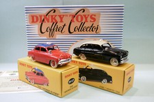 Coffret LES TAXIS DE POISSY Simca Aronde + Ford Vedette- Dinky Toys Atlas 24UXT