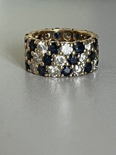 4208- Bague Bandeau Or Jaune