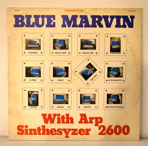 Blue marvin avec arp - marvin,