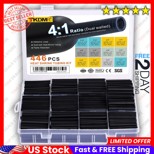 446 pcs heat - pcs, tubing