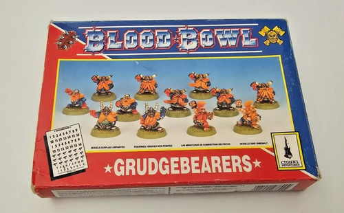 Blood bowl dwarf - blood,