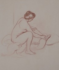 Pierre Auguste RENOIR : Femme