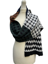 Zara Géométrique Écharpe