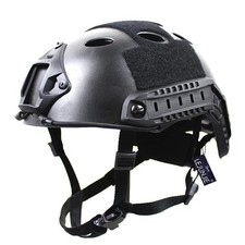 Casque Militaire Tactique PJ Paintball Airsoft Casque Fast avec Support NVG e...