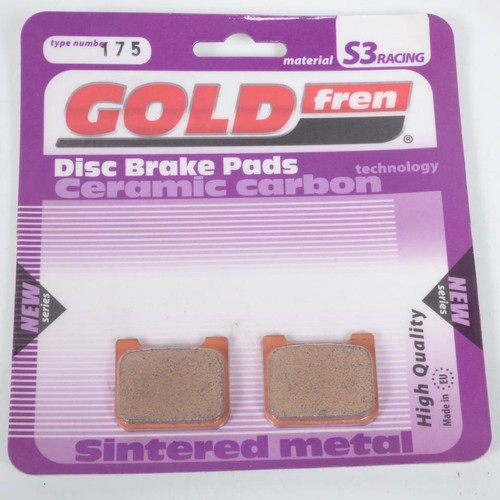 Plaquette frein gold - plaquette, fren