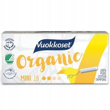 VUOKKOSET TAMPONS SANS CHLORE sans plastique sans OGM 16/32/48 pièces Natural