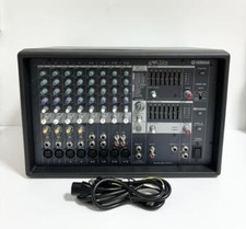 YAMAHA EMX512SC powered mixer 12 channel mixer noir w/power cable fonctionne
