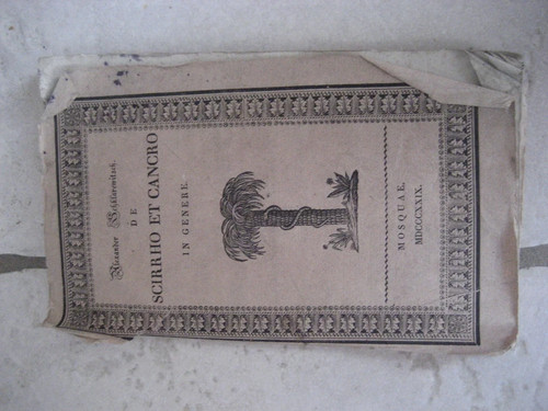 Livre scirrho cancro in - et,