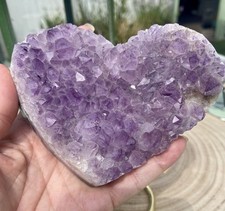 Magnifique Cœur en Améthyste