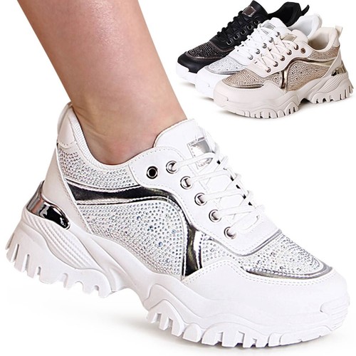 Baskets talons épais en - À,