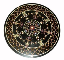 36 " Marbre Rond Incrustation