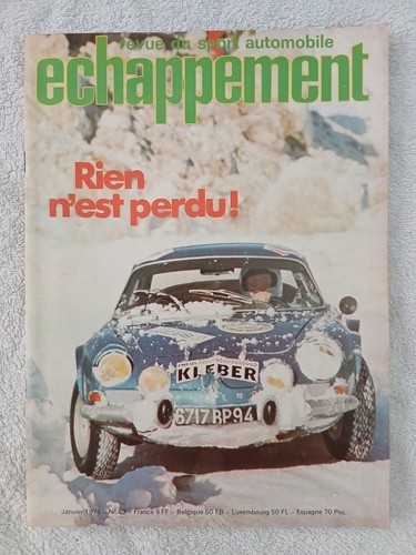 Echappement 1 1974 - echappement, n°63