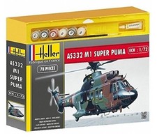 (HEL56367) - Heller 1:72 Gift Set - Super Puma AS332 M1