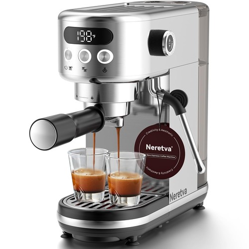 Silver bar espresso machine - 20,