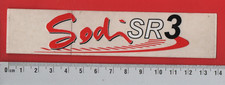❤ SODI SR3 - KART MOTO AUTO RALLYE RACING MECANIQUE GARAGE - AUTOCOLLANT  ❤