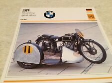 Carte moto BMW R51 / 2 side car 1952 collection Atlas Allemagne