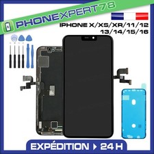 ECRAN OLED LCD VITRE TACTILE REMPLACEMENT POUR IPHONE X/XR/XS/11/12/13/14/15/16