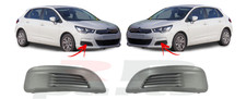POUR CITROEN C4 2010 - 2018 NEUF PARE CHOC AVANT CACHE ANTIBROUILLARD...