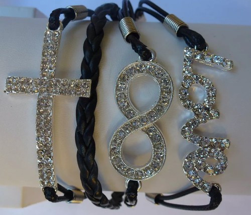 Stacked arm candy rhinestone - arm,