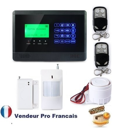 Alarme maison sans fil gsm - alarme,