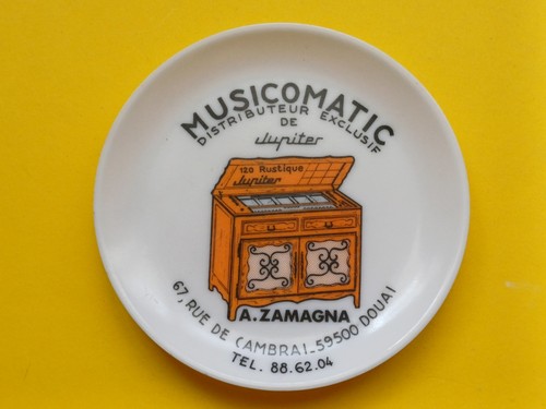 Cendrier mélamine musicomatic - cendrier,