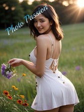 Photo portrait femme glamour