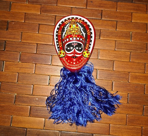 Masque indien kathakali - indien, à