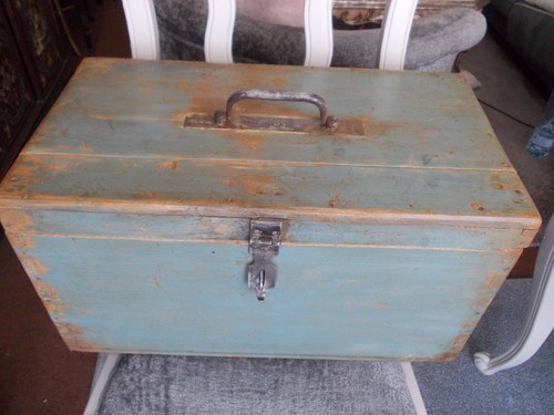 Vintage coffre boite - vintage, militaire