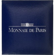 France, 100 Francs, Statue de la Liberté, 1986, MDP, Piéfort, BU, Argent, FDC