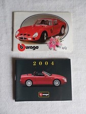 2 CATALOGUES BURAGO 1984 ET