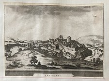 GRAVURE PLAN CARTE  Vue