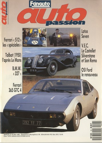 Auto passion 05 1989 - auto, 05/1989