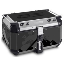 Adhésifs Valise Trekker Outback New BMW R1200GS Adv Triple Black Top 58LT 3 Trou