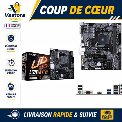 Gigabyte carte mère a520m - gigabyte,