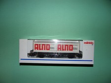 MARKLIN wagon porte conteneur ALNO DB 48501 NEUF