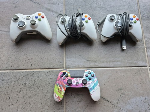 Lot manettes xbox - lot, hs