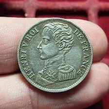 #100-23 ~ Henri V - 1 Franc