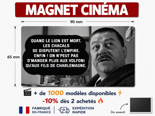 Magnet réplique film - réplique,