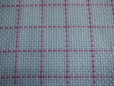 TOILE  BRODER AÏDA CARREAUX