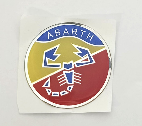 Autocollant abarth résiné - autocollant,