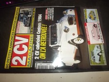 0104 2 CV Magazine n°144 2 CV cabriolet Custom 1984 - 2 CV dans le monde