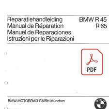 MANUEL ATELIER REVUE RÉPARATION PDF BMW R45 R65