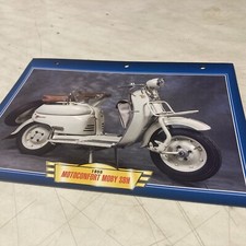 Motoconfort scooter 125 Moby SBH 1955 fiche carte moto passion collection Atlas