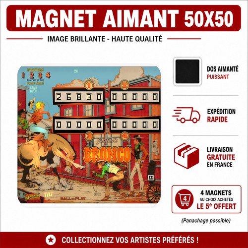 Magnet bronco gottlieb - magnet, pinball