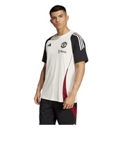  Manchester United Adidas Maillot Entreinment Tiro 24 Tee HOMME Blanc Coton 202