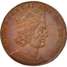 France, Medal, Childebert II