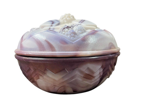 Ancienne bonbonniere opaline - ancienne,