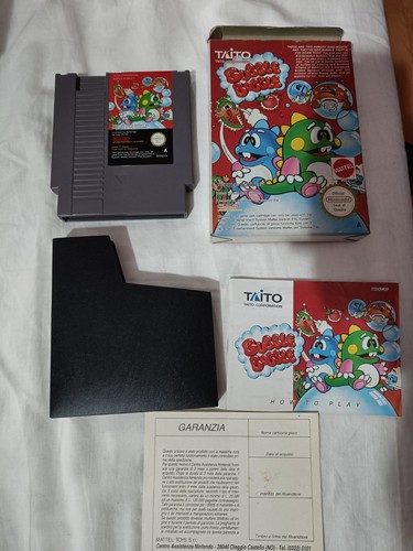 Nintendo nes bubble - bobble, pal
