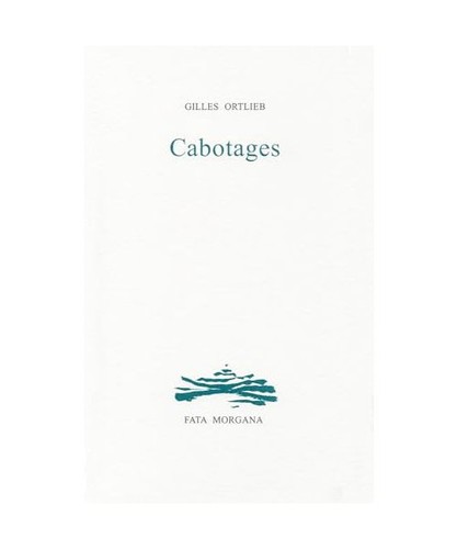 Cabotages ortlieb gilles - cabotages,, ortlieb,