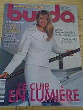 MAGAZINE BURDA  CLARTE DES BLANCS UN AUTOMNE CHATOYANT OCTOBRE 2002  N°34  